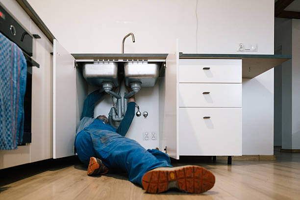 Professional Plumbing technician working in Wapella, IL